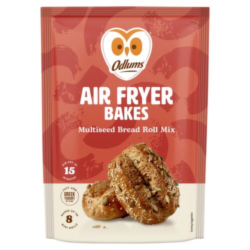 Odlums Air Fryer Bakes Multiseed Bread Roll Mix (300 g)