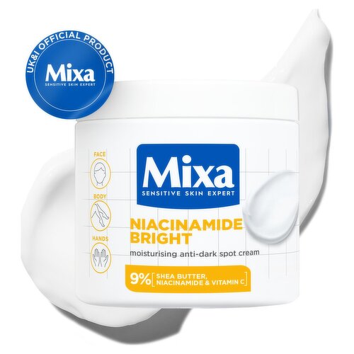 Mixa Niacinamide Bright Moisturising Anti-Dark Spot Cream (400 ml)