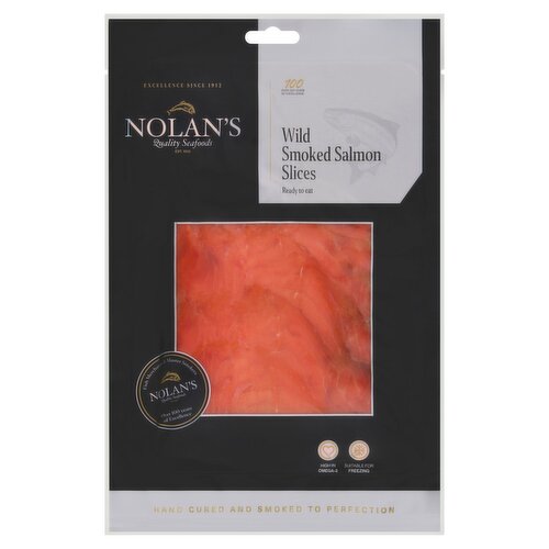 Nolan's Wild Smoked Salmon Slices (150 g)
